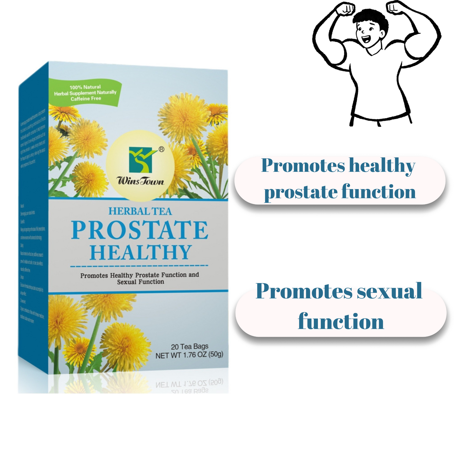 Tea of the prostate tea