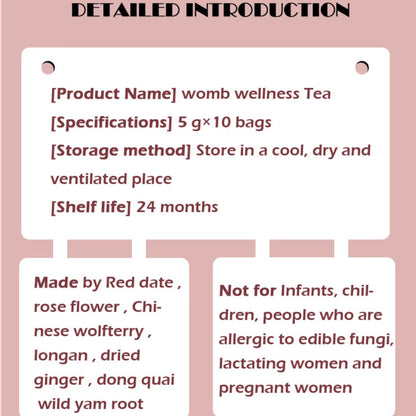 Womb wellness tea Fertility fibroid tea