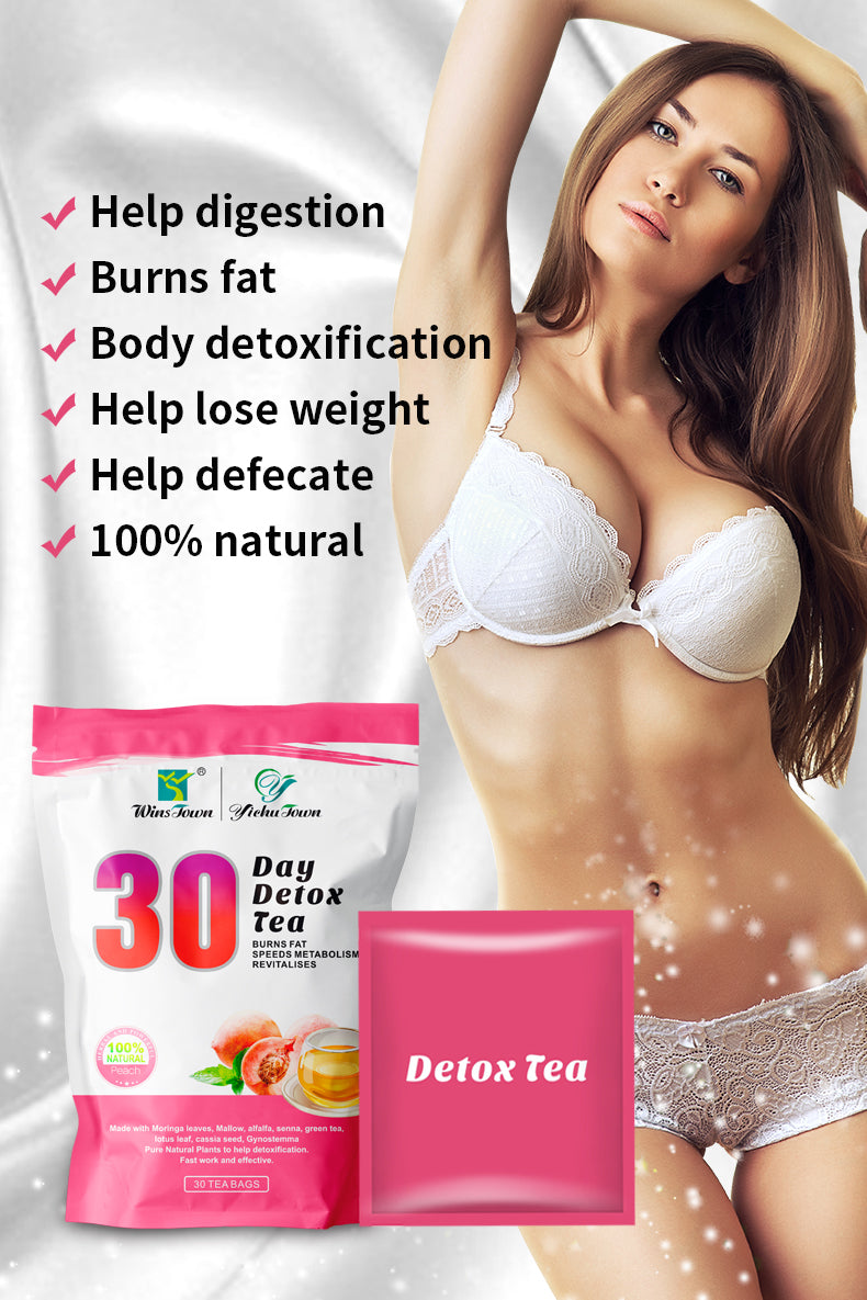 30day detox tea Peach flavor