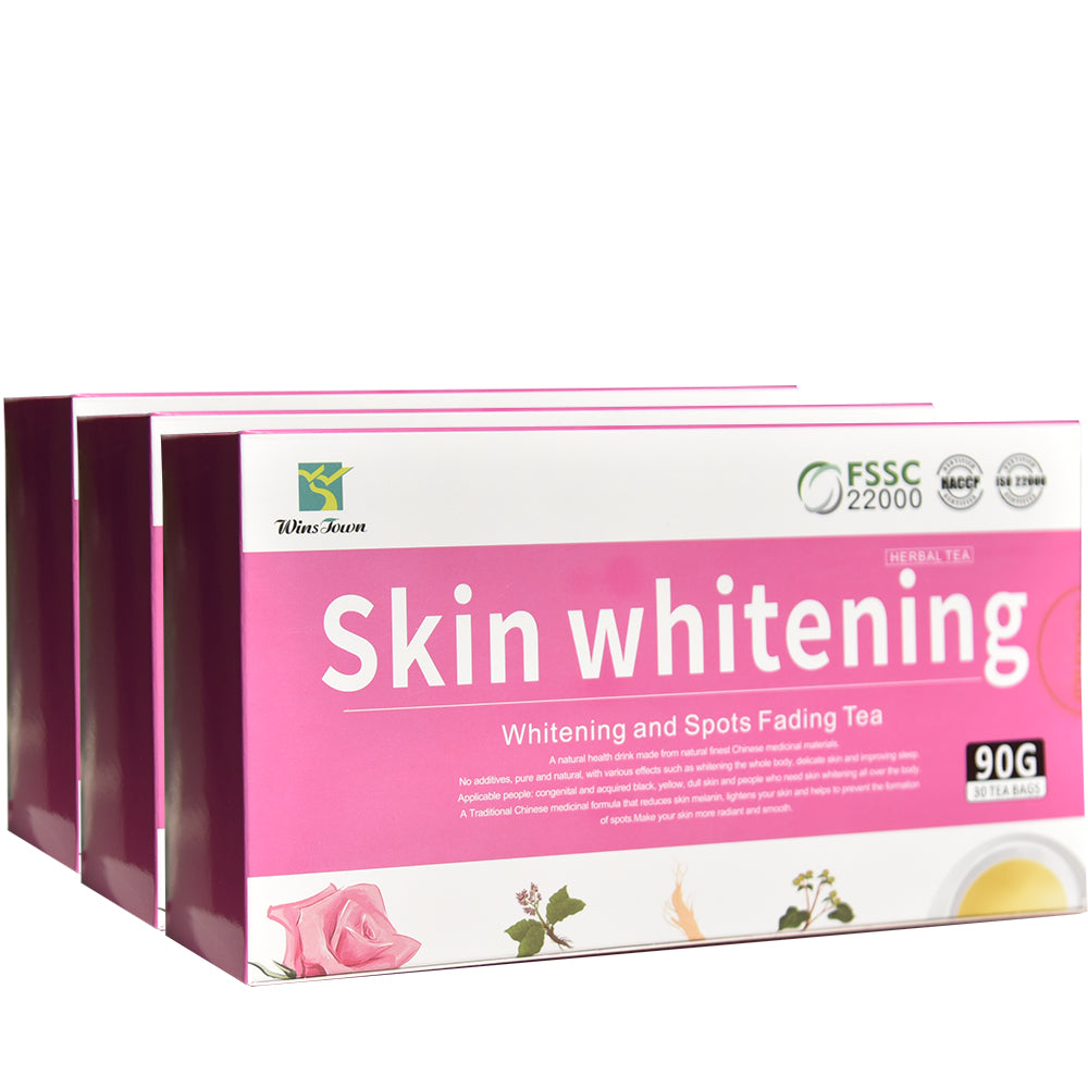 Skin whitening tea to remove acne smooth skin