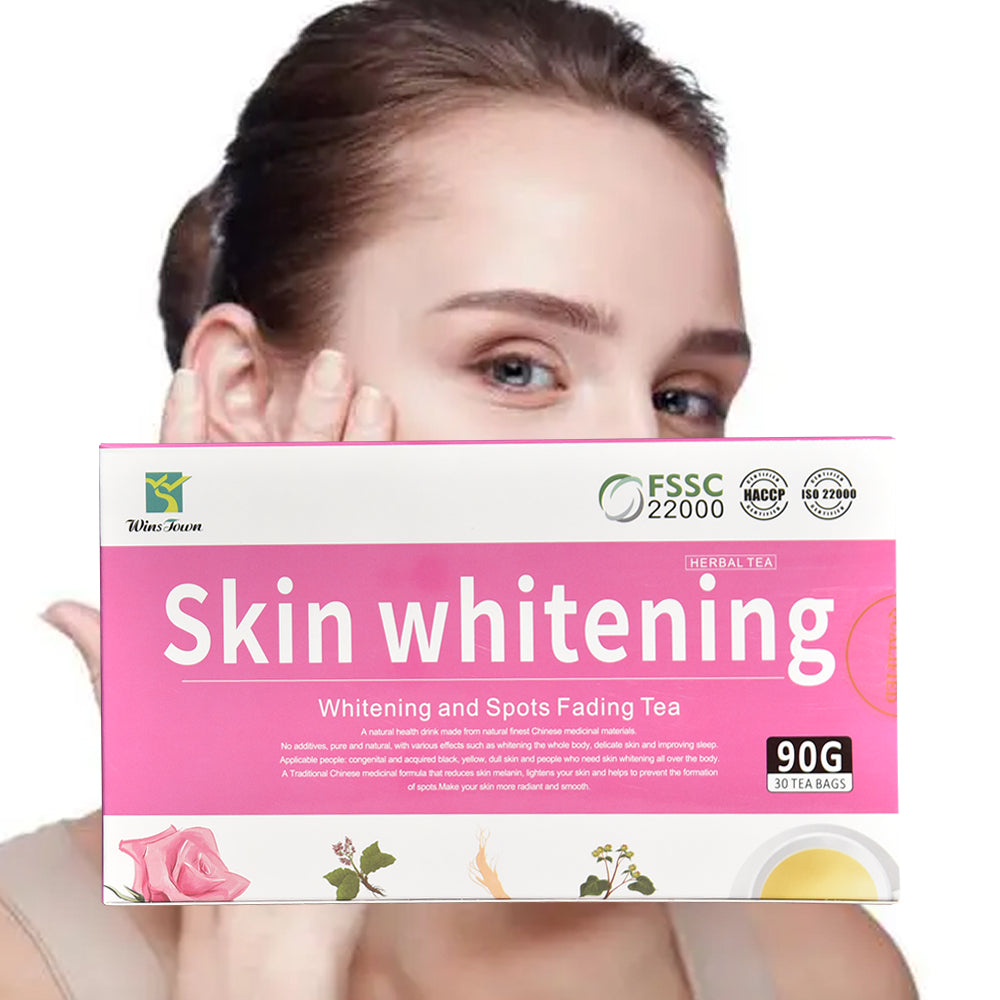 Skin whitening tea to remove acne smooth skin